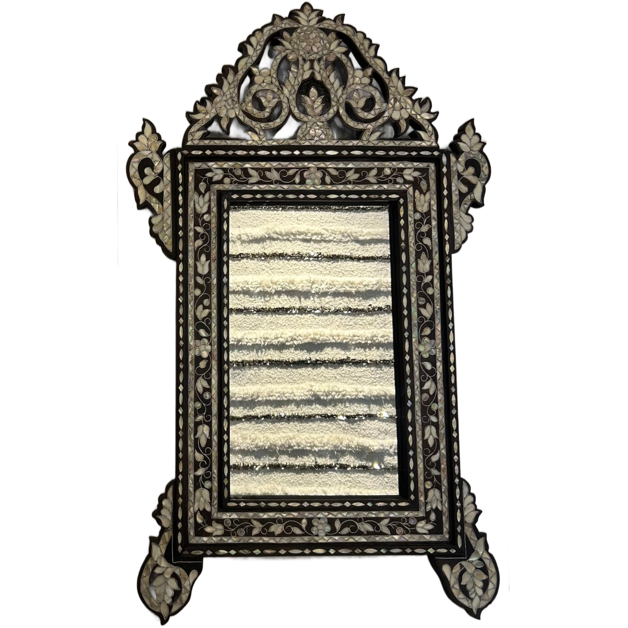 Moroccan Mother of Pearl Mirror - Marrakech Designs x Charles Spada Collection