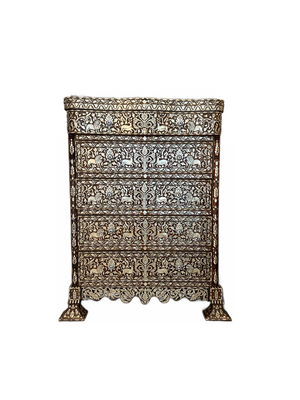 Antique Syrian Bureau, Inlaid Mother of Pearl - Marrakech Designs x Charles Spada Collection