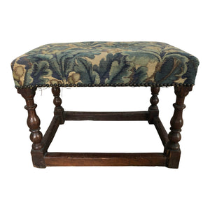 18th Century English Oak Stool