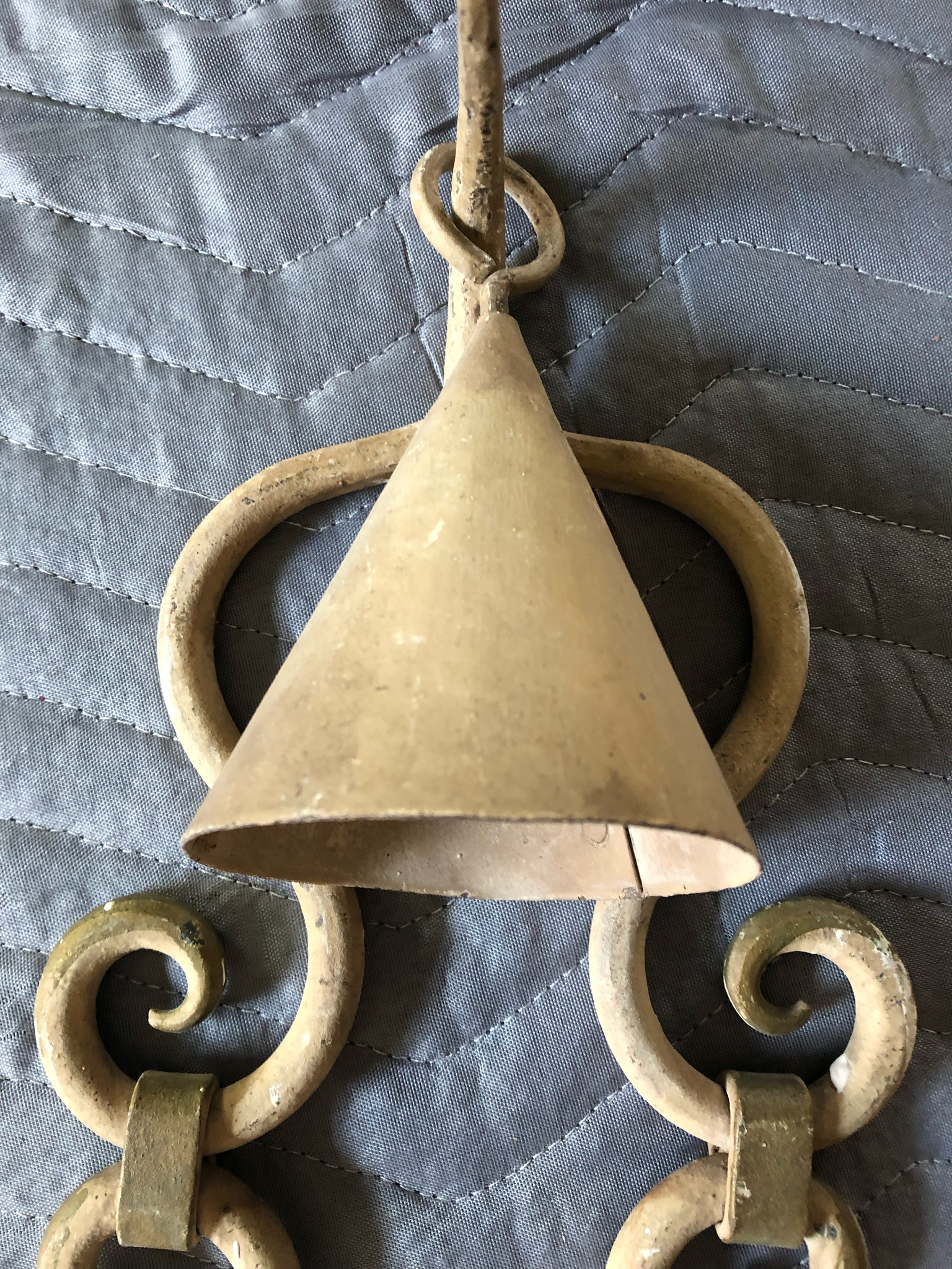 19th Century Tole and Iron Sconces - a Pair EU Wired