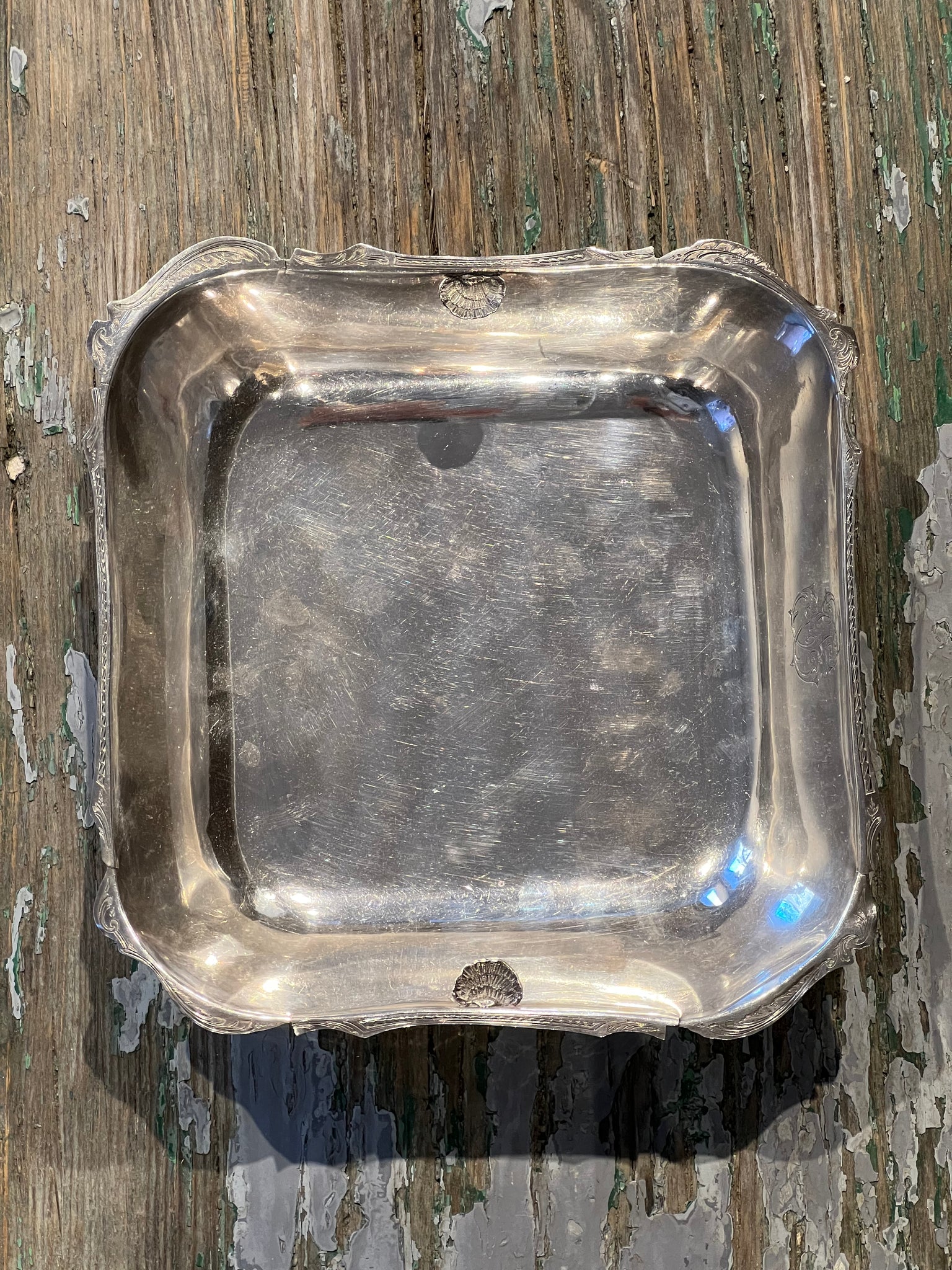 Sterling Silver Dish, 18th C.