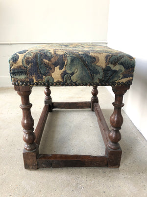 18th Century English Oak Stool