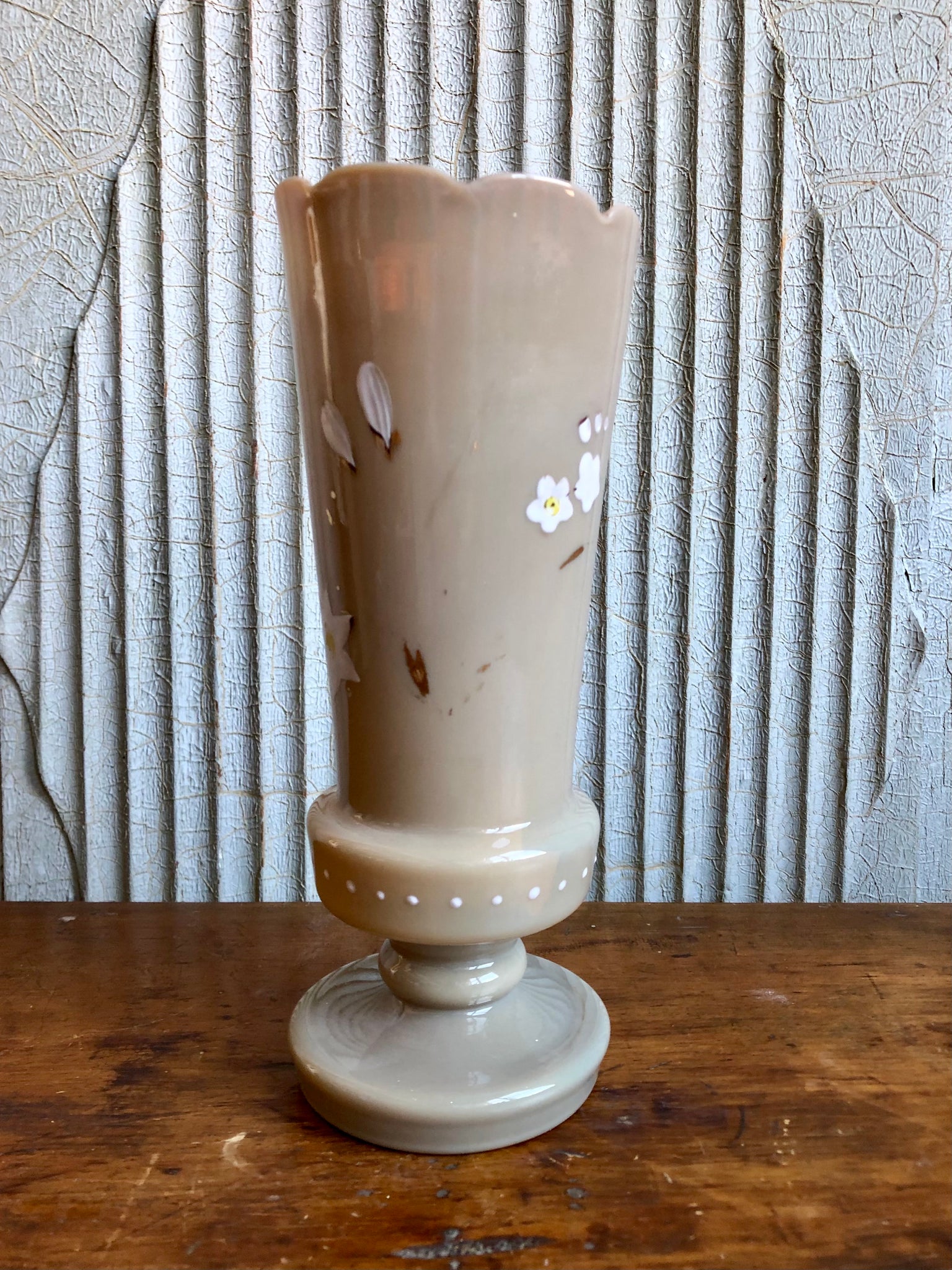 Antique Bristol Glass Vase