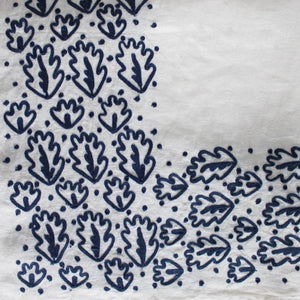 Feathered Nest Tablecloth in Indigo