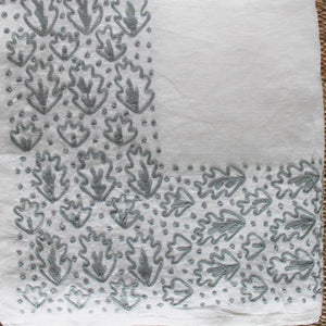 Feathered Nest Tablecloth in Dove