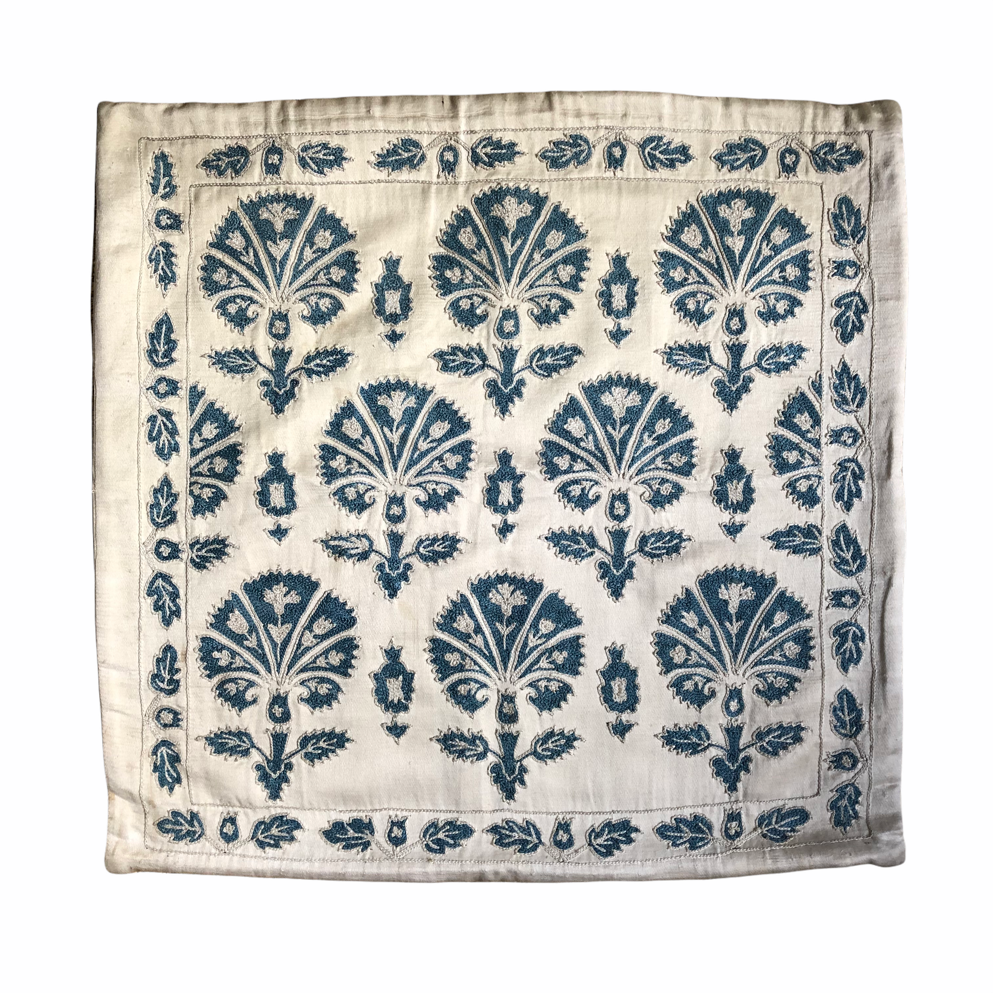 Embroidered Suzani Pillow