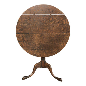 Antique English Tilt-Top Table