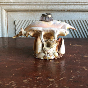 Vintage Seashell Ink Well