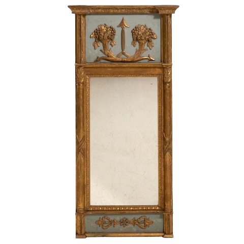 18th C. Gustavian Mirror