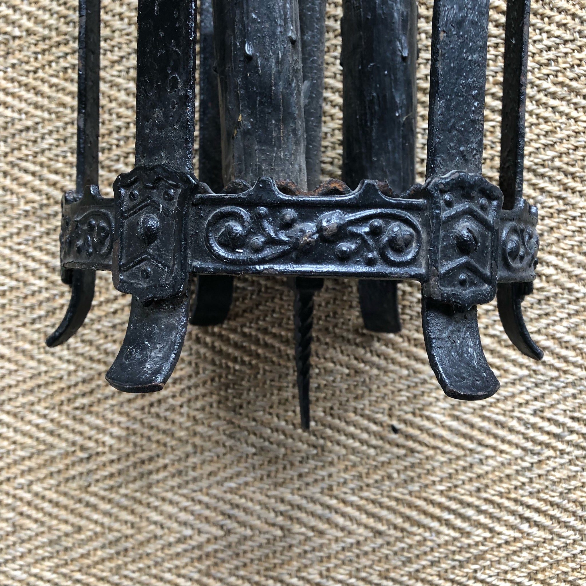 Antique Iron Tudor Lantern