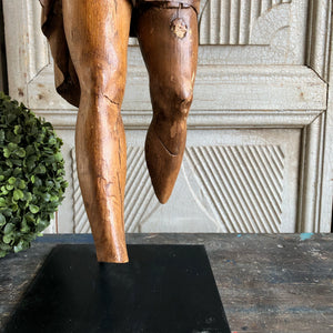 Antique Figural Sculpture on Stand