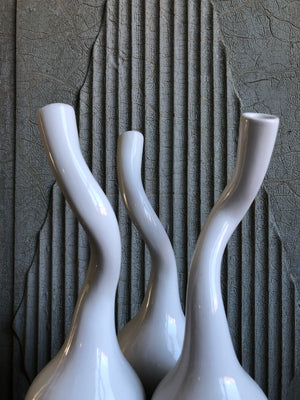 Porcelain Snake Vase