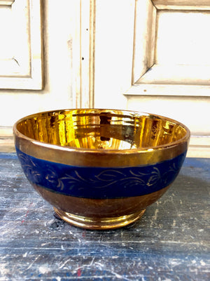 19th C. Copper Luster Bowl