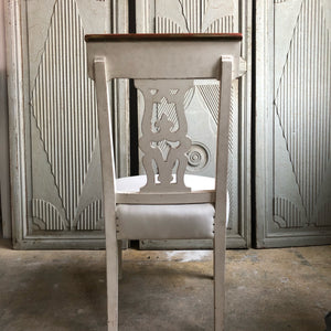 Custom Painted Side Chair
