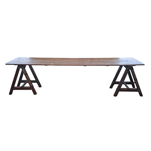 Antique French Trestle Table