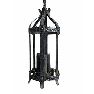 Antique Iron Tudor Lantern